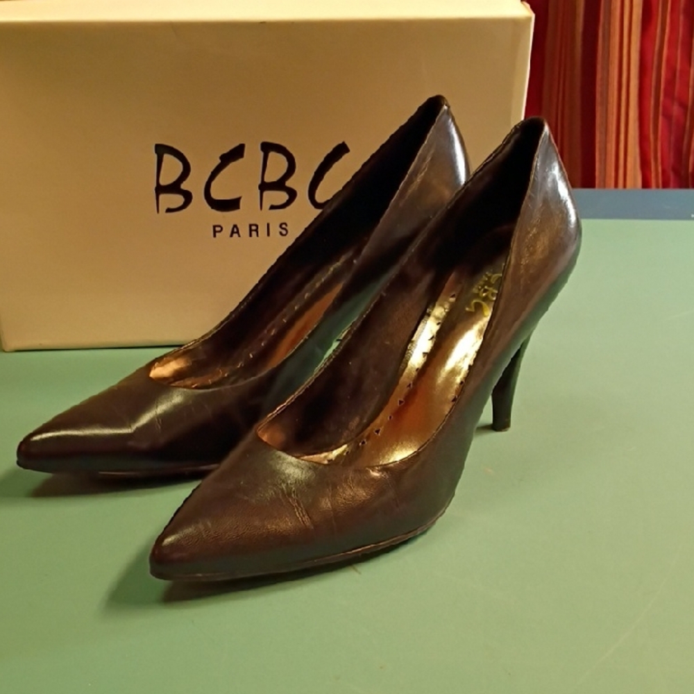 BCBG Paris Classic Black Heels